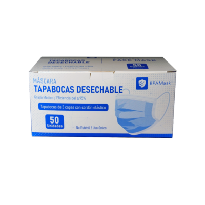 Tapabocas termosellados